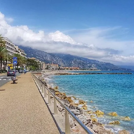 Studio Les Palmiers Menton Exterior photo